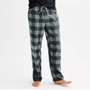 Sonoma Blue and Black Checkered flannel Pants